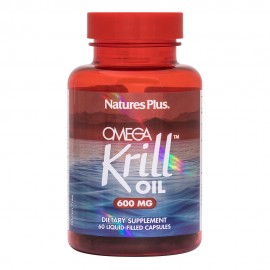 NaturesPlus Omega Krill Oil 600mg 60 μαλακές κάψουλες