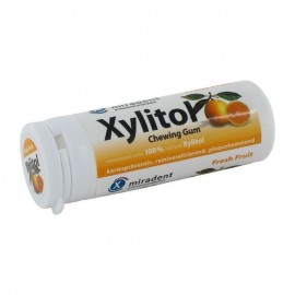 Miradent Xylitol Οδοντότσιχλα Fresh Fruit 30τμχ