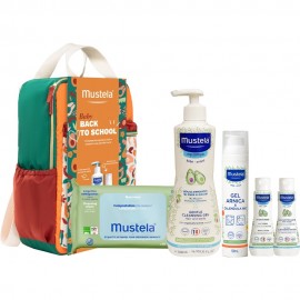 Mustela Promo Gentle Cleansing Gel 500ml & Cleansing Wipes 60 Τεμάχια & Gel Arnica & Calendula Bio 100ml & Hydra Bebe Body Lotion 50ml & No Rinse Clea …
