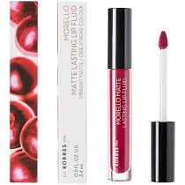 Korres Morello Matte Lasting Lip Fluid 74 Fig 3.4ml