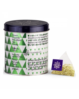 Symbeeosis Greek Organic Herbs Greek Mountain Tea Trinity Τσάι του Βουνού 19.5g 15 plastic-free teabags