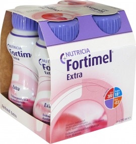 Nutricia Fortimel Extra Φράουλα 4x200ml