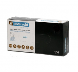 Alfashield Nitrile Gloves L 100 gloves