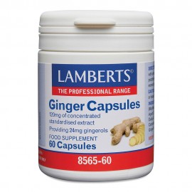 Lamberts Ginger Capsules 60caps
