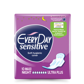 EveryDay Sensitive Ultra Plus Maxi Night 10τμχ
