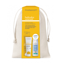 Pharmasept Heliodor Promo Face & Body Sun Cream SPF50 Αντηλιακό Προσώπου & Σώματος 150ml & Δώρο Hygienic Shower 250ml