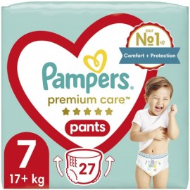 Pampers Premium Care Pants No 7 (17+Kg) 27τμχ