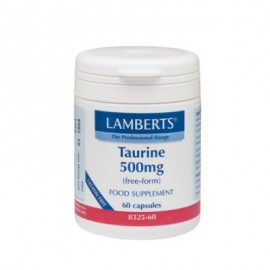 Lamberts Taurine 500mg 60 caps