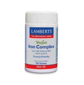 Lamberts Vegan Iron Complex 120 tablets