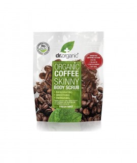 Dr. Organic Coffee Espresso Skinny Body Scrub with Fresh Mint  200ml