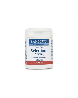 Lamberts Selenium 200μg 60 ταμπλέτες