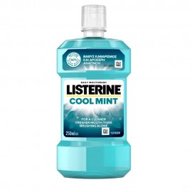 Listerine Cool Mint Στοματικό Διάλυμα για Βαθύ Καθαρισμό & Δροσερή Αναπνοή 250ml
