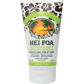 Hei Poa Exfoliating Shower Gel Tiare Scent 150ml