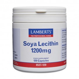 Lamberts Soya Lecithin Capsules 1200mg 120 caps