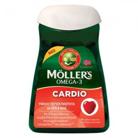 Mollers Omega-3 Cardio 60 Κάψουλες