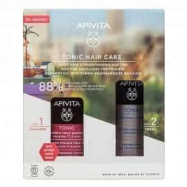 Apivita Promo Womens Tonic Hair Loss Lotion 150ml & Womens Tonic Shampoo 250ml
