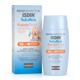 Isdin Pediatrics Mineral Baby - Βρεφικό Αντηλιακό SPF50+ 50ml