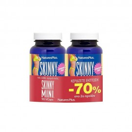 Natures Plus Promo Skinny Mini 90 vcaps & Skinny Mini 90 vcaps -70% στο δεύτερο προϊόν