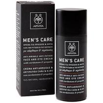 Apivita Mens Care Anti-Wrinkle Face and Eye Cream 50ml