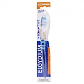 Elgydium Inter-Active Hard Οδοντόβουρτσα Σκληρή Μπλε 1 τεμάχιο