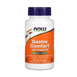 Now Gastro Comfort With Pepzin Gi 60Veg Caps