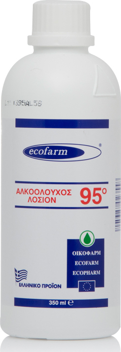 Ecofarm Αλκοολούχος Λοσιόν 95˚ 350ml