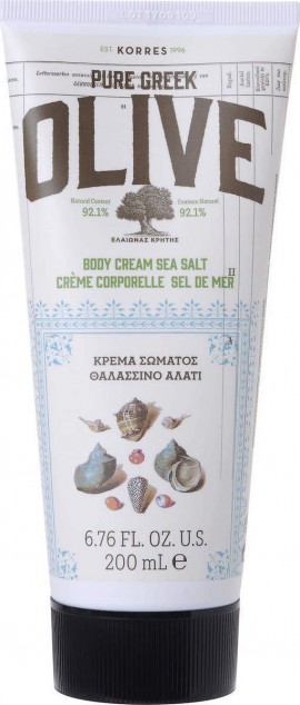 Korres Olive Body Cream Sea Salt 200ml