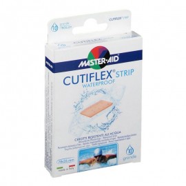 Master Aid Cutiflex Strip Αδιάβροχο Αυτοκόλλητο Επίθεμα 78x26mm 10τμχ