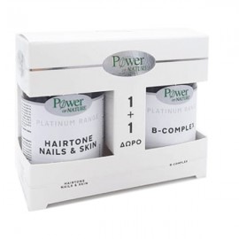 Power Health Set Platinum Range Hairtone Νails & Skin 30tabs & Δώρο Platinum Range B-Complex 20tabs