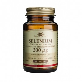 Solgar Selenium 200μg 50tabs