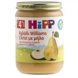 Hipp Φρουτόκρεμα Αχλάδι Williams Christ Βιολογικής Καλλιέργειας από τον 5ο μήνα 190 gr