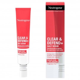 Neutrogena Clear & Defend Daily Serum Ορός Προσώπου για την Αντιμετώπιση Σημαδιών Ακμής 30ml