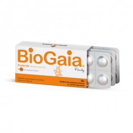 BioGaia Protectis Family & D3 30 μασώμενα δισκία Πορτοκάλι