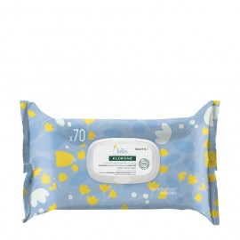 Klorane Bebe Lingettes Nettoyantes Douceur 70 μαντηλάκια