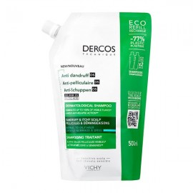 Vichy Dercos Anti-Dandruff DS Shampoo for Normal to Oily Hair Eco Refill 500ml