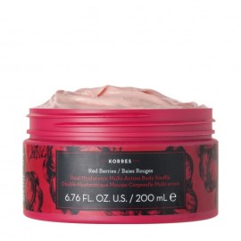 KORRES Red Berries Dual Hualuronic Multi Action Body Souffle 200ml