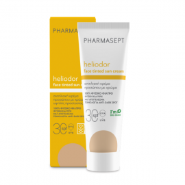Pharmasept Heliodor Face Tinted Sun Cream Αντηλιακή Κρέμα Προσώπου με Χρώμα SPF30 50ml