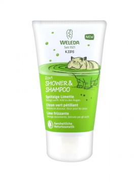 Weleda Kids 2-in-1 Shower & Shampoo Sparkling Lime 150ml