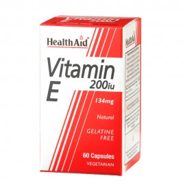 Health Aid VITAMIN E 200 i.u (134mg) 60 caps