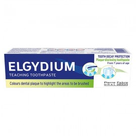 Elgydium Teaching Toothpaste Tooth Decay Protection Αποκάλυψη Πλάκας για Παιδιά από 7 ετών 50ml