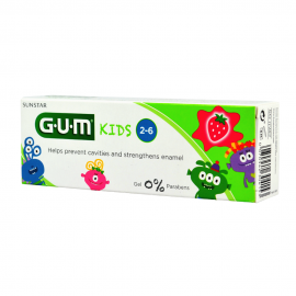 Gum Toothpaste Kids, Παιδική Οδοντόκρεμα με Γεύση Φράουλα 2-6 Ετών, 50ml