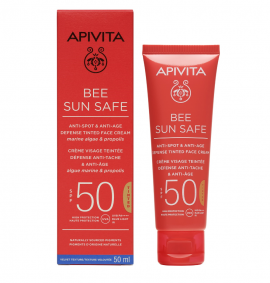 Apivita Bee Sun Safe Anti-Spot & Anti-Age Tinted SPF50 50ml