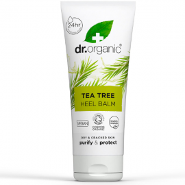 Dr. Organic Tea Tree Heel Balm Βάλσαμο για Φτέρνες με Έλαιο Τεϊόδεντρου, 100ml