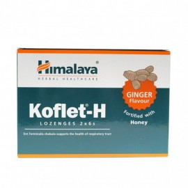 Himalaya Koflet-H Lozenges 2X6 Ginger 12 loz.