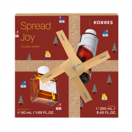 Korres Promo Spread Joy Oceanic Amber Eau de Toilette Ανδρικό Άρωμα 50ml & Αφρόλουτρο 250ml