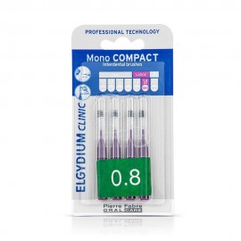 Elgydium Clini Mono Compact 0.8 purple 4τεμάχια