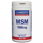 Lamberts MSM 1000mg 120 Tablets