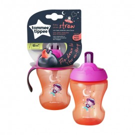 Tommee Tipee Easy Drink Straw Cup 6m+ 230ml Purple