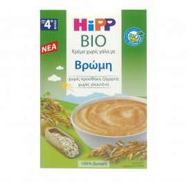 Hipp Bio Κρέμα Χωρίς Γάλα με Βρώμη 5m+ 200gr