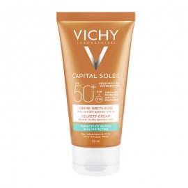 Vichy Capital Soleil Skin Perfecting Velvety Cream Βελούδινη Υφή 50ml